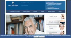 Desktop Screenshot of clinicadelafuente.es